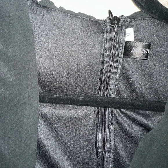 Black Boho dress with a sexy flare. - Picture 4 of 4